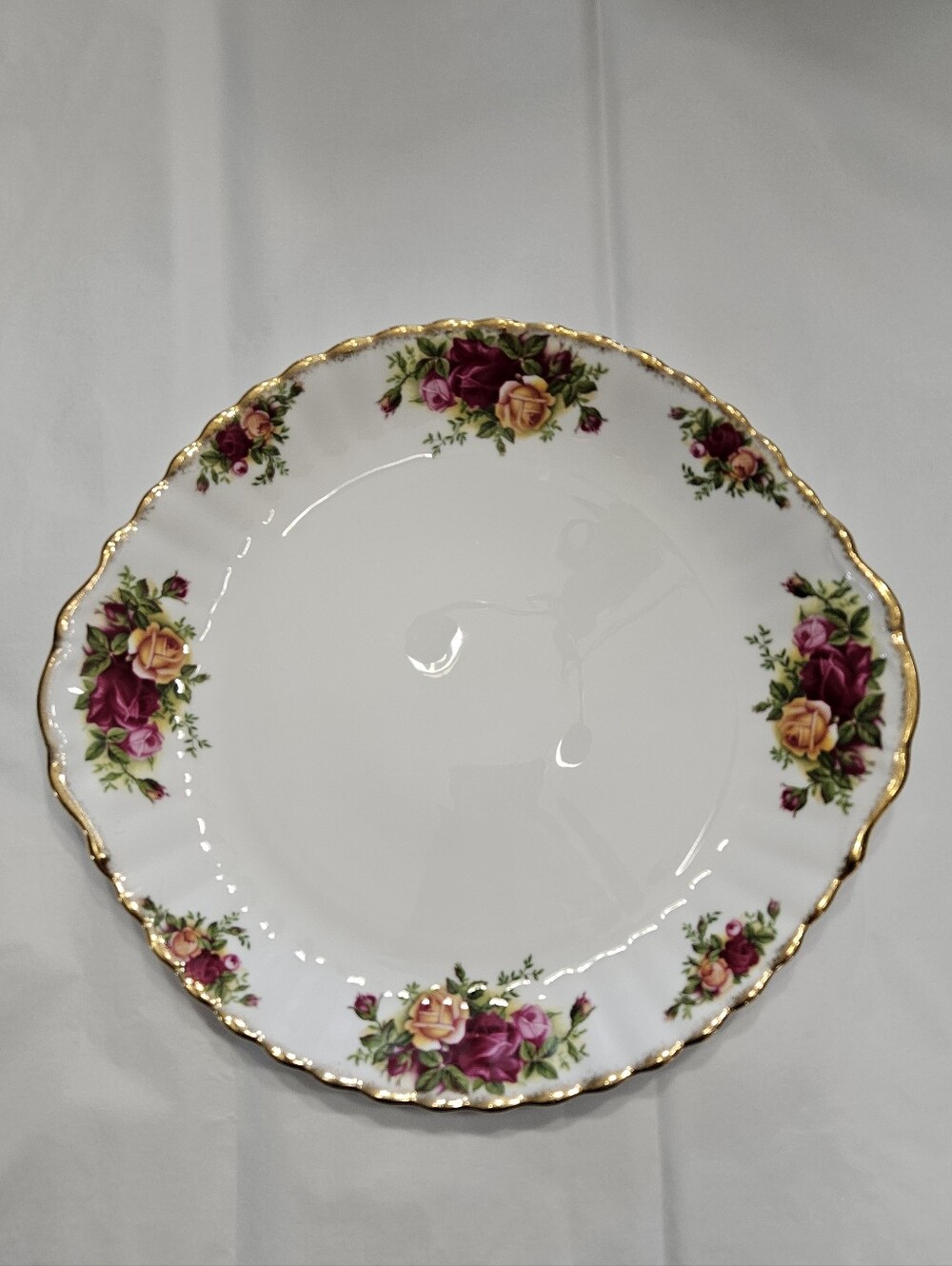 Cake/ Cookie Plate, "Old Country Roses" by Royal Albert.